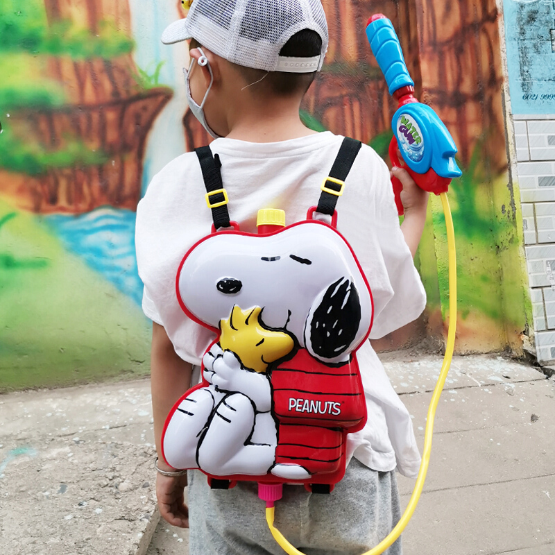 定制汪汪队背包水枪儿童背包水枪小马宝莉冰雪公主喷水抢幼儿园打水仗