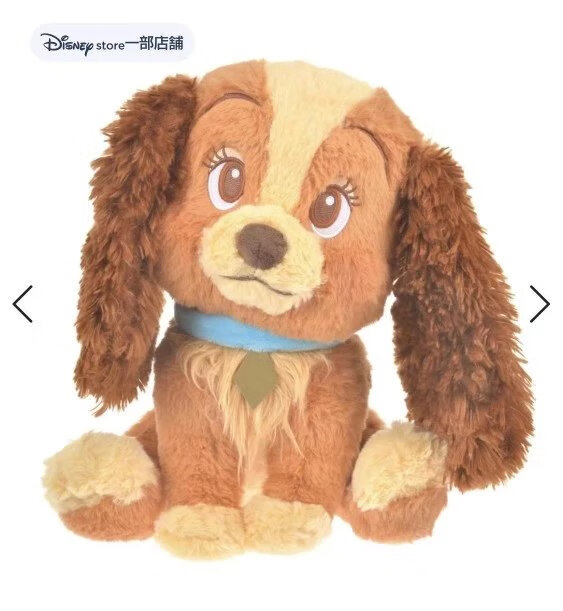 迪士尼日本东京lady狗挂件lady公仔费加罗玛丽猫挂件毛绒玩具万圣节