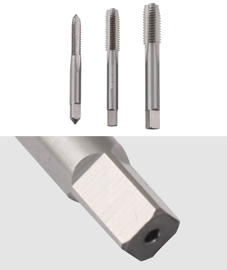姿惠机用丝攻hss高硬度全磨制机用丝锥机攻丝攻也可手用m1m2m3m4-m24