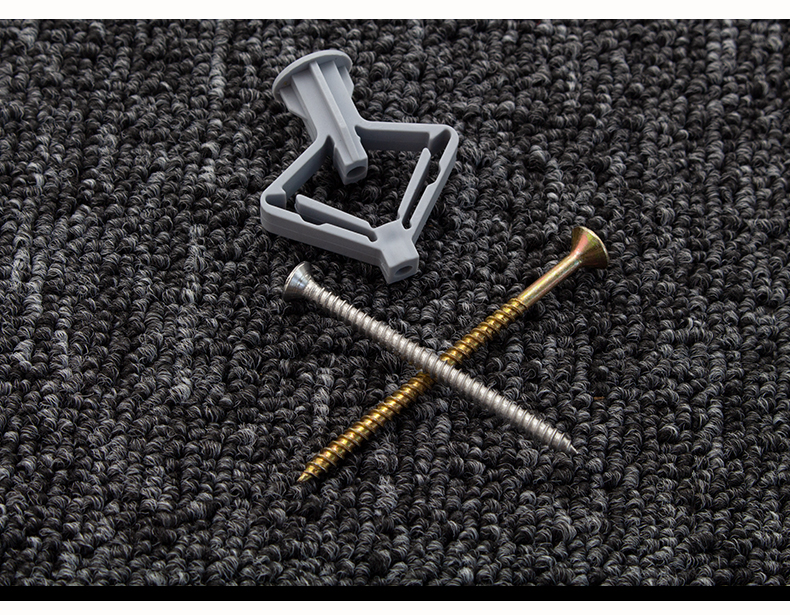 飞机胀管石膏板膨胀管塑料涨栓蝴蝶型空心砖膨胀螺丝自攻胀塞胶塞