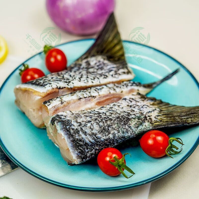 淳牌 鱼尾 官方正宗千岛湖淳牌有机鱼冻品不带冰单包500g顺丰 4包(每