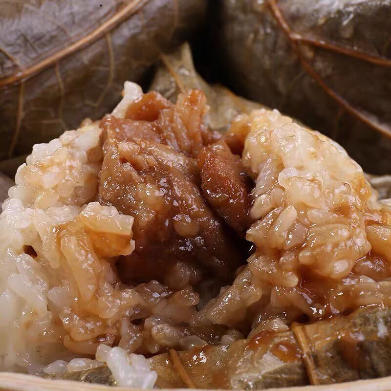 荷香糯米鸡广式早茶点心荷叶糯米鸡 原味糯米鸡 鲜肉包20个