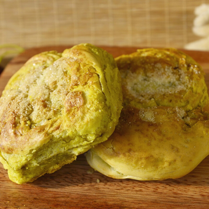 临夏锅盔苦豆群锅甘肃特产兰州香豆昆锅馍馍老式面点手工速食苦豆香豆