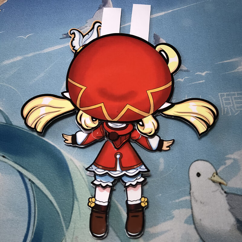 材料可动纸片人原神同人关节diy纸片人偶图纸手工diy儿童网红手工玩具