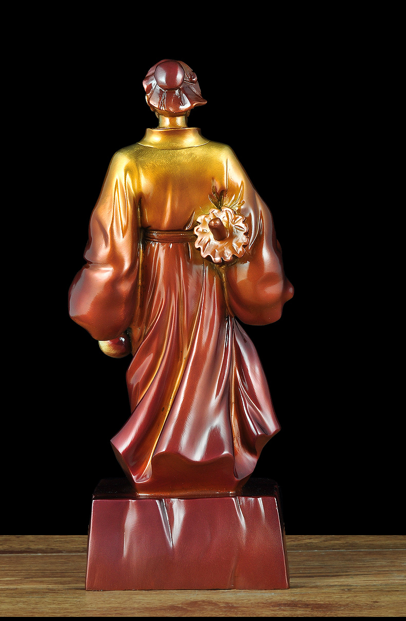 彩铜华佗摆件华佗像医圣神医铜像医院诊所药店装饰品乔迁商务礼品彩铜