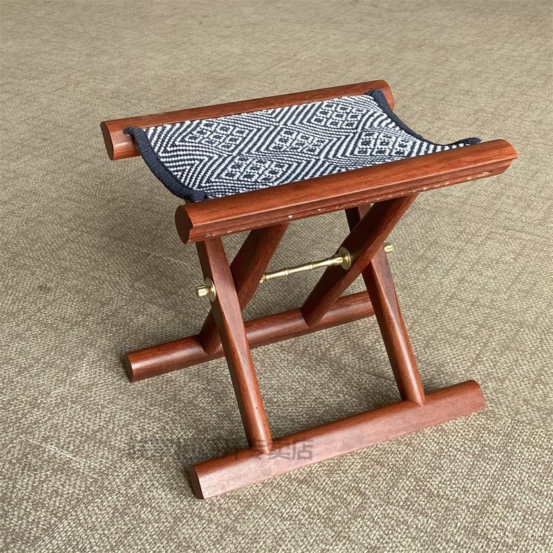 马扎 实木马扎 山东实木马扎工 马扎便携式马札折叠凳子换鞋椅艺送礼