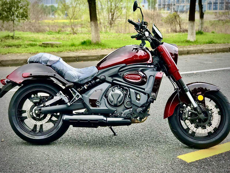 2021新款摩枭500msmg巡航太子复古摩托车仿哈雷摩托车整车可上牌颜色