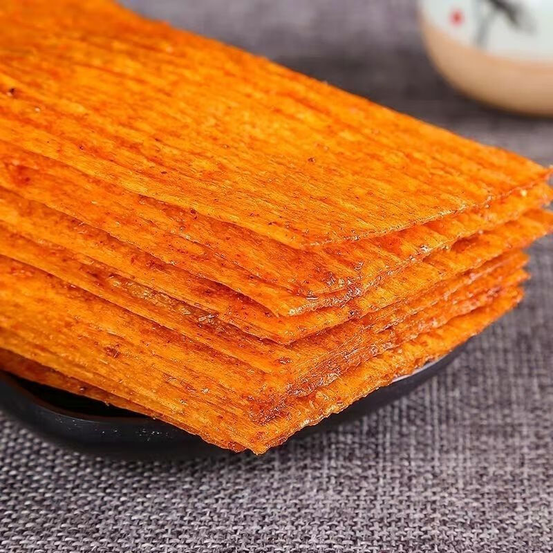 池珊珊香辣片102克大辣片麻辣片8090后怀旧零食辣条辣零食1包试吃装偏