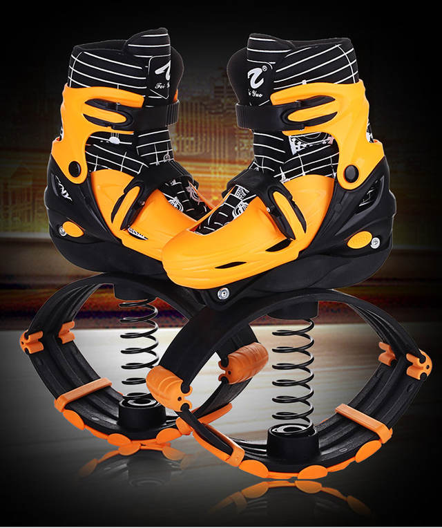 弹跳鞋弹跳鞋儿童跳跳鞋高跷弹太空鞋男女回弹蹦蹦鞋两用健身轮滑弹簧