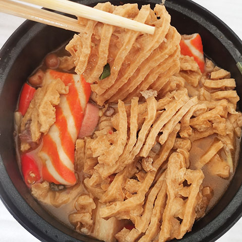 徐州特产邳州花干把子肉板面涮火锅豆腐串豆腐干兰花干豆制品56片约4