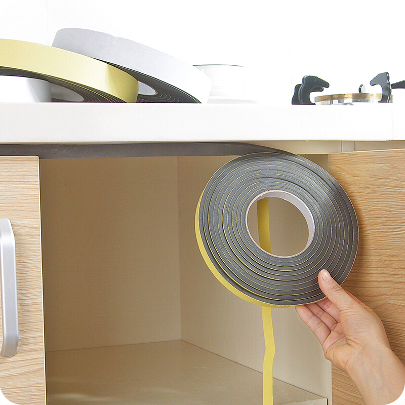 玻璃门贴条自粘式窗户隔音密封条门窗玻璃贴防噪音贴条门底密封条房隙