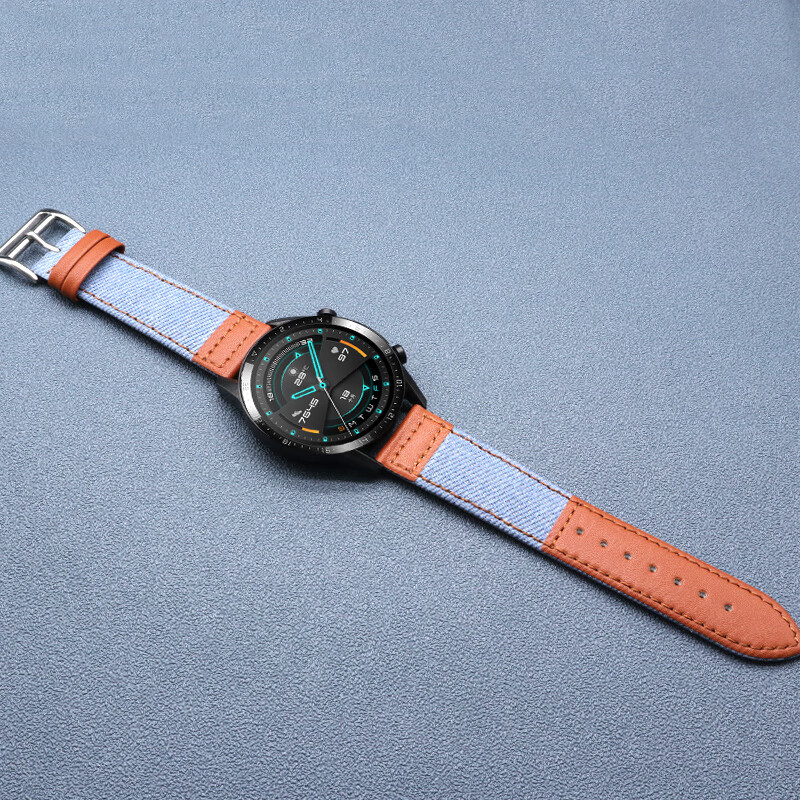 适用华为watchgt2手表树脂表带冰川尊享版gt智能watch2pro时尚个性