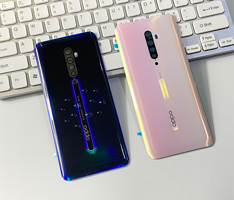 宛丝希适用opporeno原装后盖玻璃十倍变焦版reno22z手机外壳后壳背屏