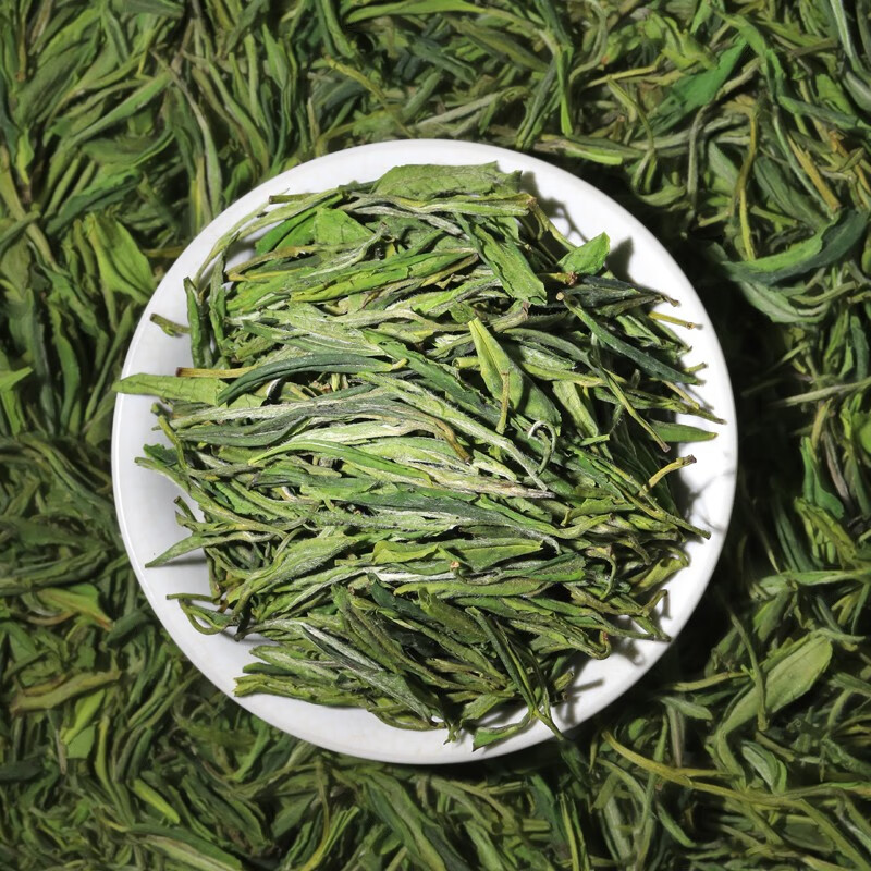 福茗源 茶葉 黃山毛峰綠茶 2022明前新茶茶葉嫩芽綠茶散裝安徽原產