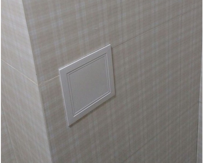 铝合金检修口卫生间厨房下水管道水阀门盖板维修孔检查门装饰平板白色