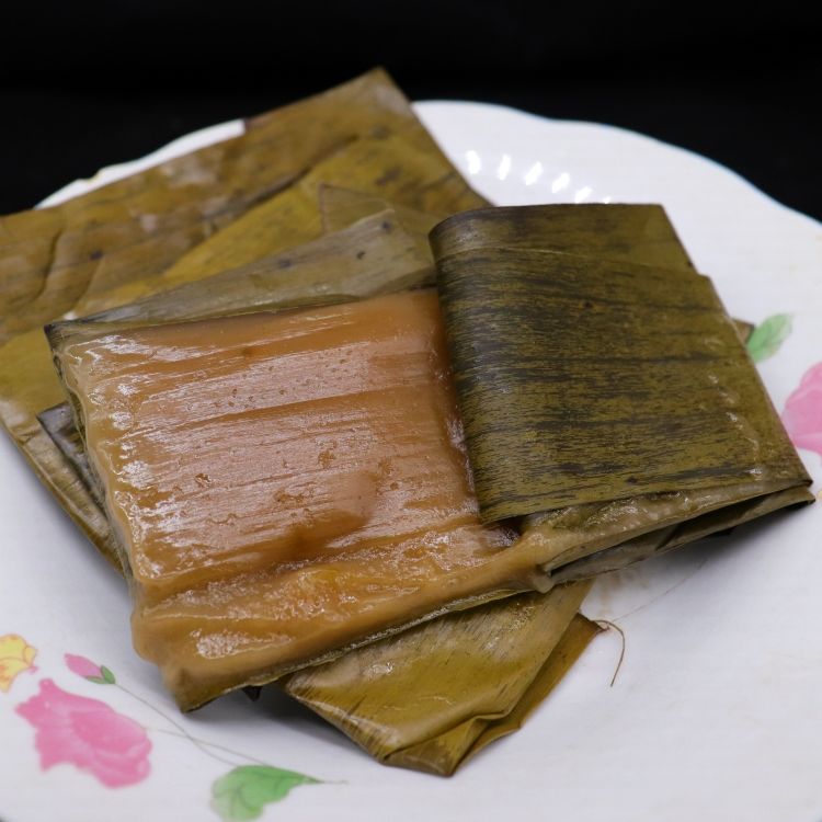 云南德宏特产糍粑泼水粑粑红糖糯米苏子糖粑粑新鲜制作袋装1斤带苏子