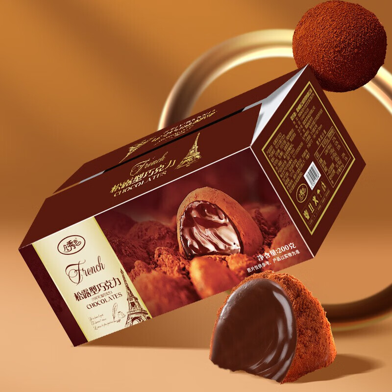 凡秀色松露巧克力200g