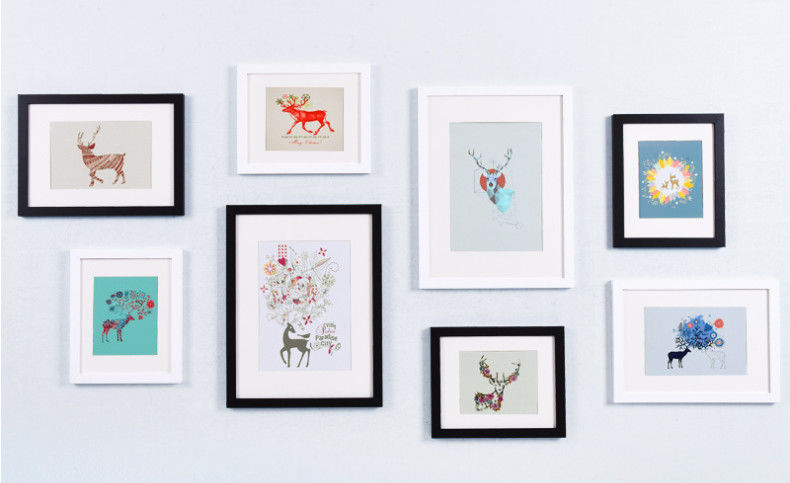 精选画框挂墙a34k8开16寸16k儿童画装裱美术画素描a48k4开画框相框