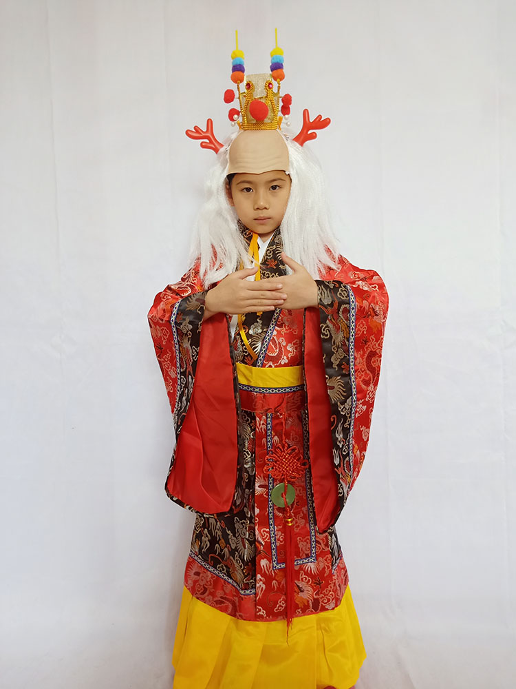 西游记儿童服装演出服人物道具哪吒闹海东海龙王虾兵蟹将夜叉龟丞相
