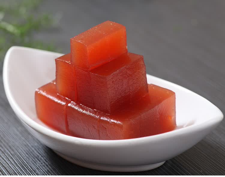 老式山楂糕500g果脯蜜饯饭店凉菜80后小吃冷盘开袋即食