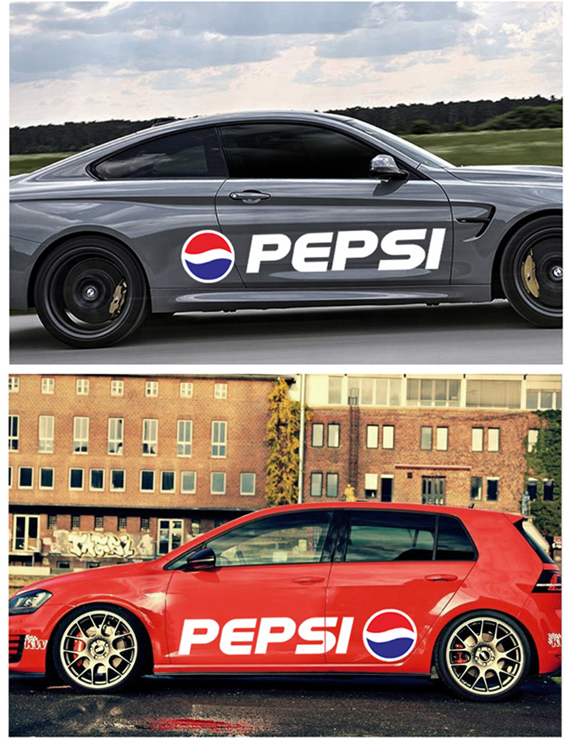 nike潮牌遮挡大勾车贴汽车改装创意车身拉花划痕车门耐克个性贴纸