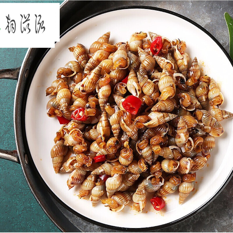 麻辣海瓜子香辣水产海鲜即食小海螺丝海锥280g罐装