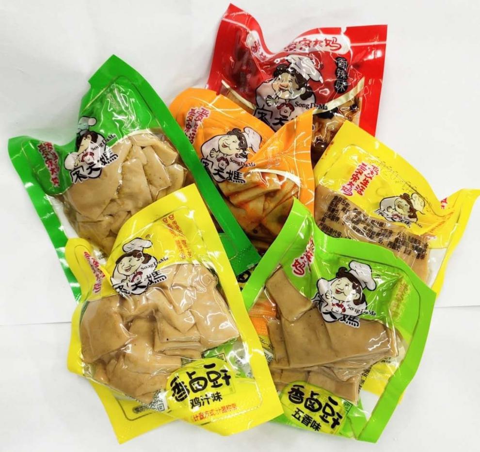 重庆特产宋大妈香卤豆干豆腐干小包装500办公室零食新货休闲烧烤味
