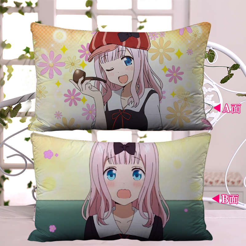 辉夜大小姐想让我告白动漫抱枕四宫辉夜半身抱枕二次元宅男长靠枕磁力