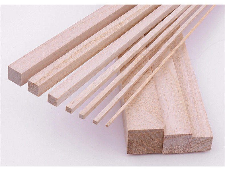 全尺寸定制细边框装饰桐木条实木材料长条扁条小木条diy手工材料8mmx
