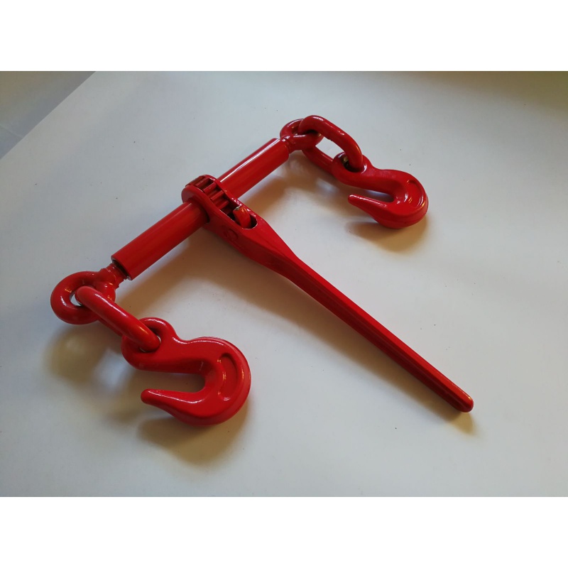 棘轮拉紧器链条铁链收紧器杠杆紧线器大件运输捆绑铁链紧绳器棘轮1吨6