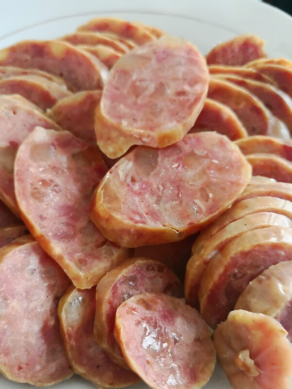 满3斤内蒙古呼伦贝尔海拉尔特产伊日牛筋道肠牛肉肠香肠500克原味