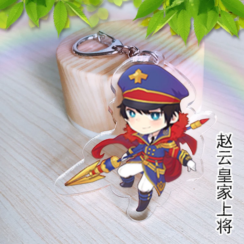 王者荣耀英雄钥匙扣挂件孙悟空玩具版公仔人物模型周边 梦奇胖达荣荣