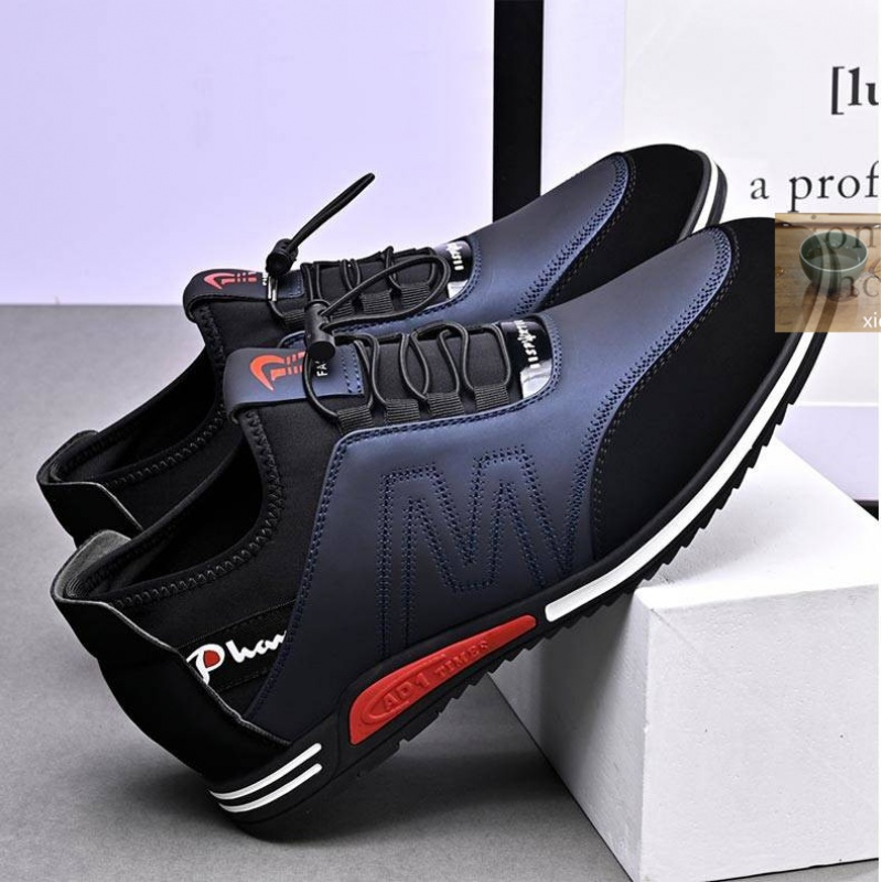 歌赛尔飞行员皮鞋内外皮缓震鞋8097隐形增高男鞋加绒保暖休闲鞋羽俙碧