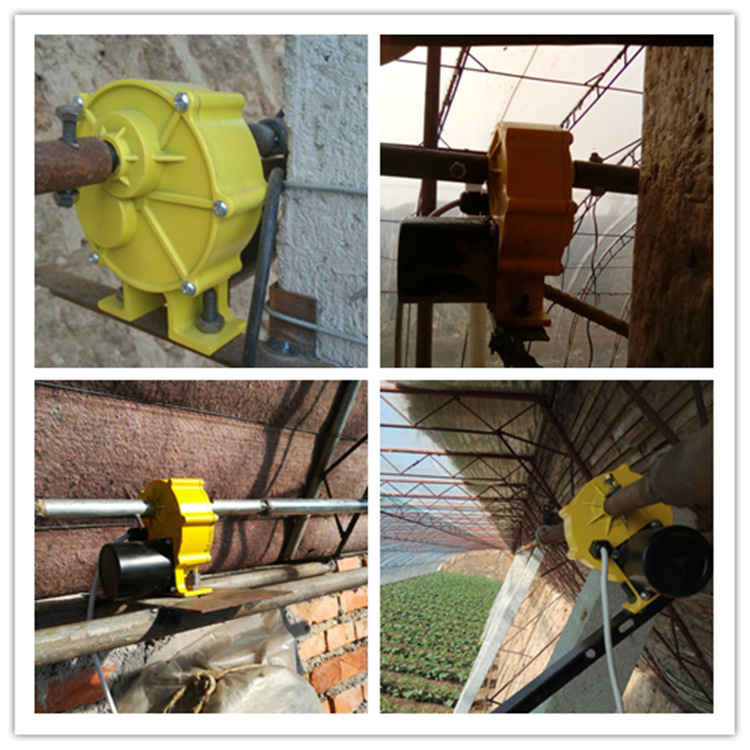 交流220v樱桃大棚正反转卷膜机电动双轴卷膜器蔬菜大棚用控温电机