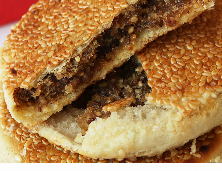 年货大畈芝麻饼通山麻饼大畈麻饼桂花茶油饼芝麻饼湖北咸宁特产1片