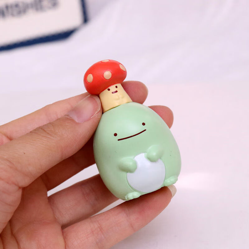 日本动漫周边角落生物玩偶墙角动物房子公仔蛋糕摆件盲盒玩具角落生物