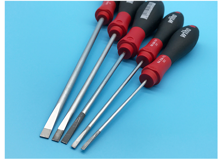 德国wiha威汉螺丝刀超硬一字螺丝批套装改锥组套平头平口起子0068420