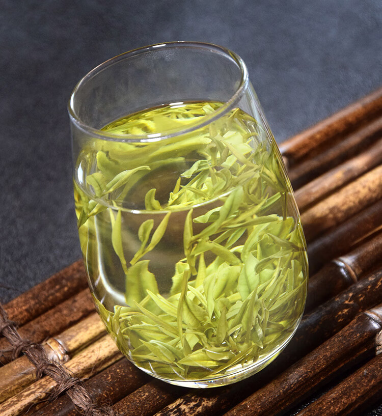 野栋明前天目湖珍稀白茶新绿茶叶2022原产地嫩芽溧阳特产茗茶叶礼盒装