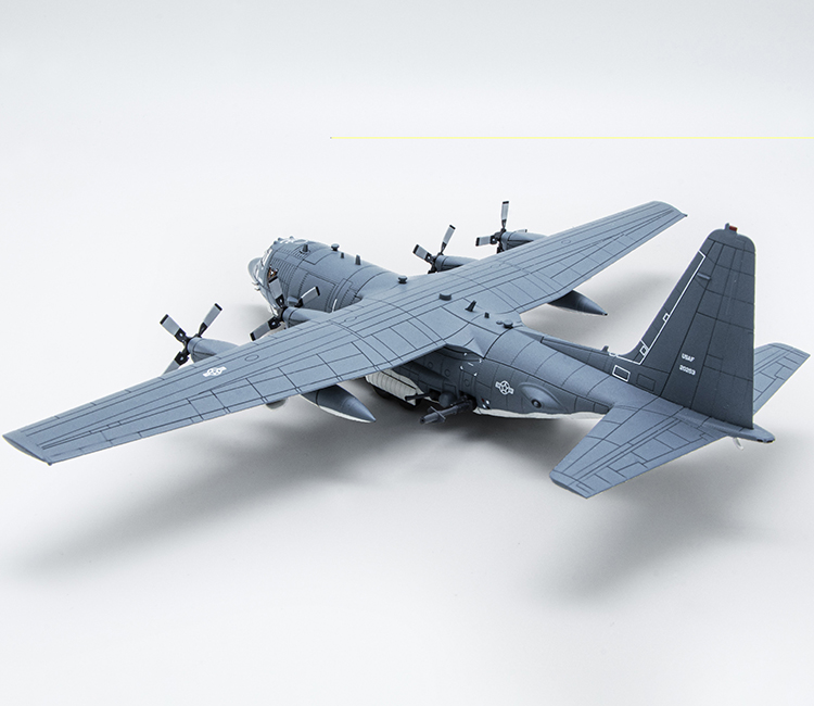 1144洛克希德ac130空中炮艇ac130u飞机模型合金摆件飞机