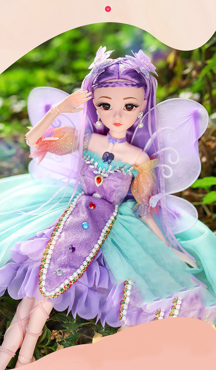 芭比娃娃大号成人60厘米超大芭比叶罗丽大号洋娃娃公主女孩玩具套装