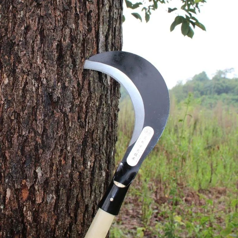 割水草刀割草器钓鱼水草镰刀头除草长柄镰刀农用绿化割草刀除草割韭菜