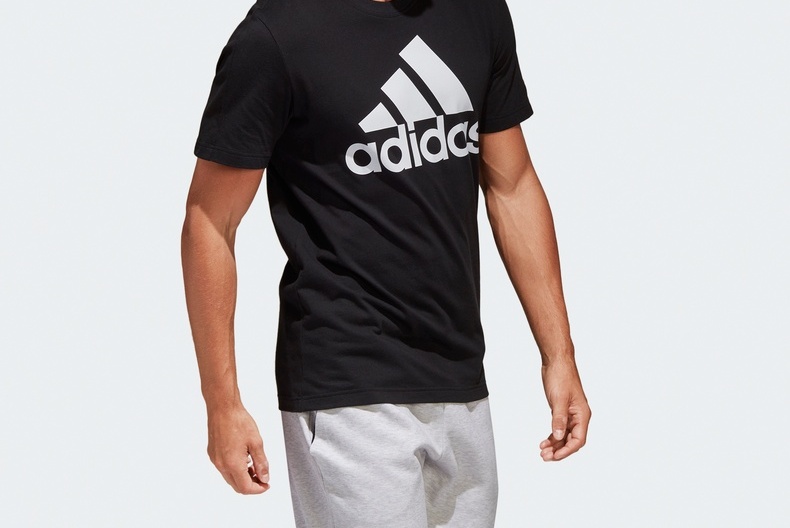adidas阿迪达斯官网男装运动健身短袖t恤 cd4864 黑色 a/l(180/100a)