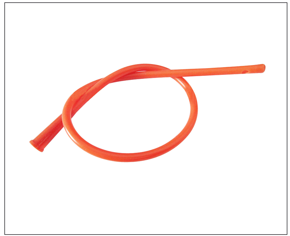 桂龙 一次性使用红橡胶硅胶尿管 无球囊型 硅胶导尿管 代肛门管 f16