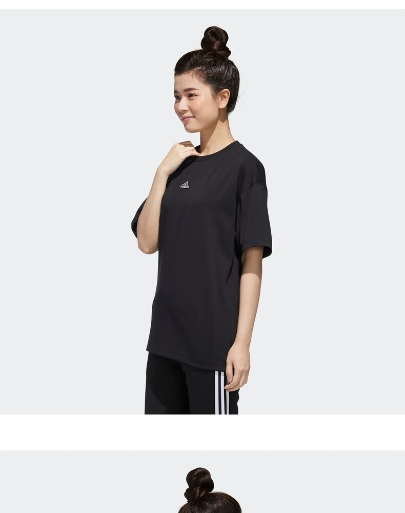 運動服飾 t恤 阿迪達斯(adidas) adidas阿迪達斯官網女裝夏季運動短袖