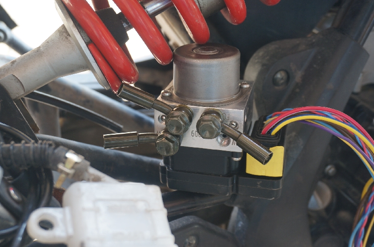 摩托车abs刹车系统改装abs防抱死升级钱江黄龙贝纳利全系列50版幼狮