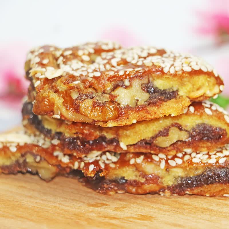 马蹄酥江阴特产核桃酥饼 ()9片720g*3盒【图片 价格 品牌 报价】-京东