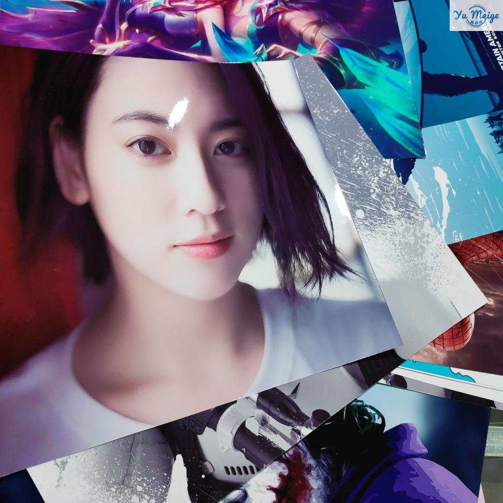 款魔鬼恋人卡贴海报明信片照片墙贴壁画动漫周边来图定制小森唯绫人 c