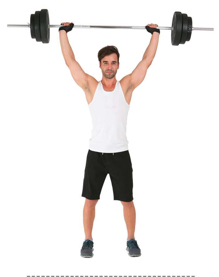 家庭举重杠铃套装小孔杠铃曲杆直杆杠铃健身100kgbr68810公斤杠铃含12