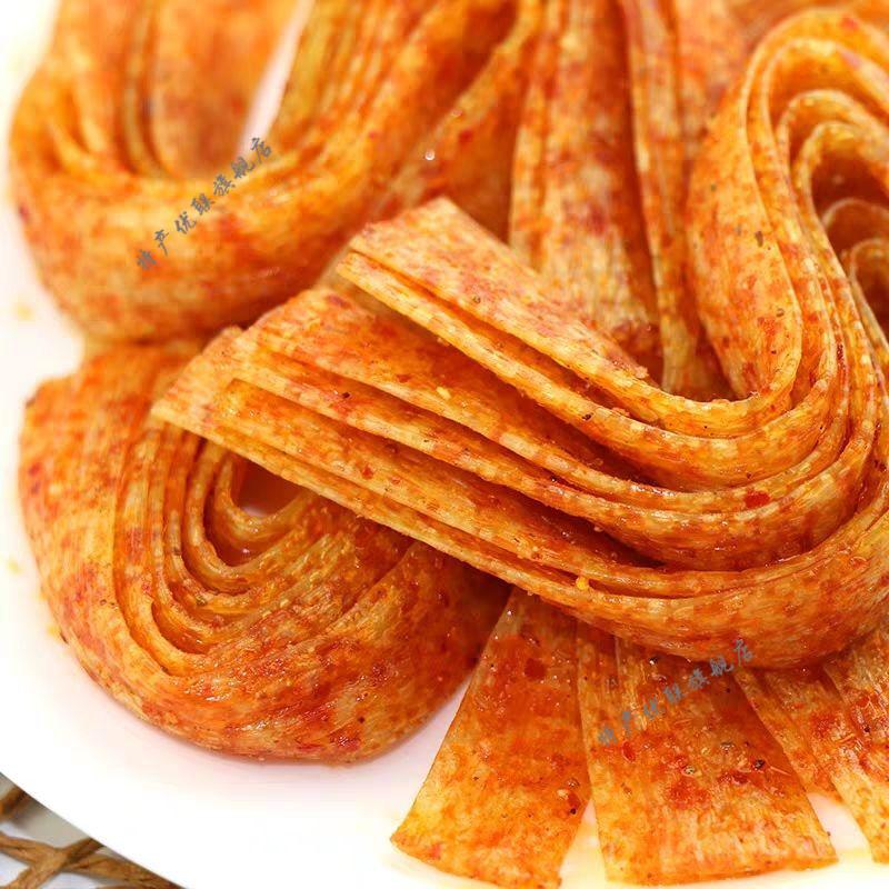 辣条辣片香辣卷10*60包8090后怀旧零食素食品 15袋【图片 价格 品牌