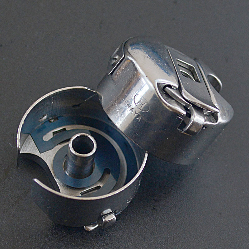 定制适用同步车梭壳6567带弹梭壳0302同步缝纫机梭芯套梭子底梭同步车